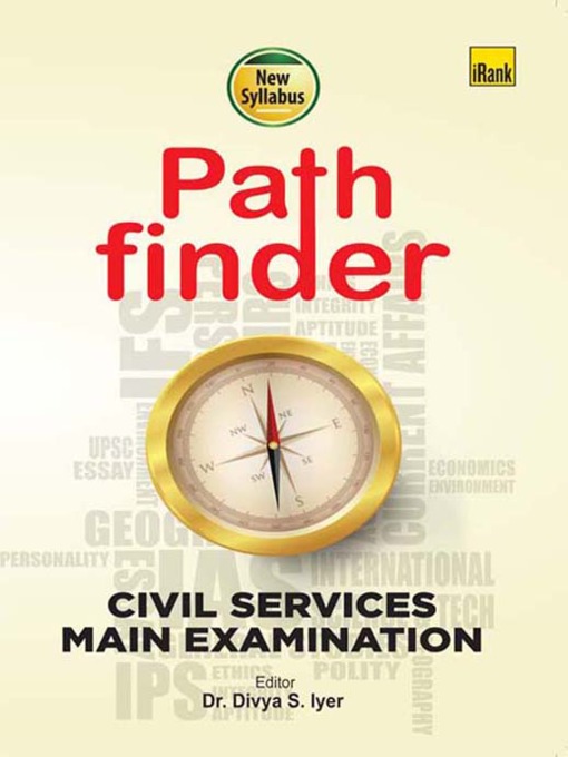 Cover image for Pathfinder-Civil Services Main Examination